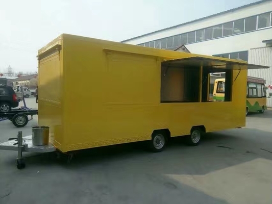 Πιστοποίηση ISO ECE ρυμουλκούμενο γρήγορου φαγητού παραχώρηση οδική κινητή τροφική άμαξα